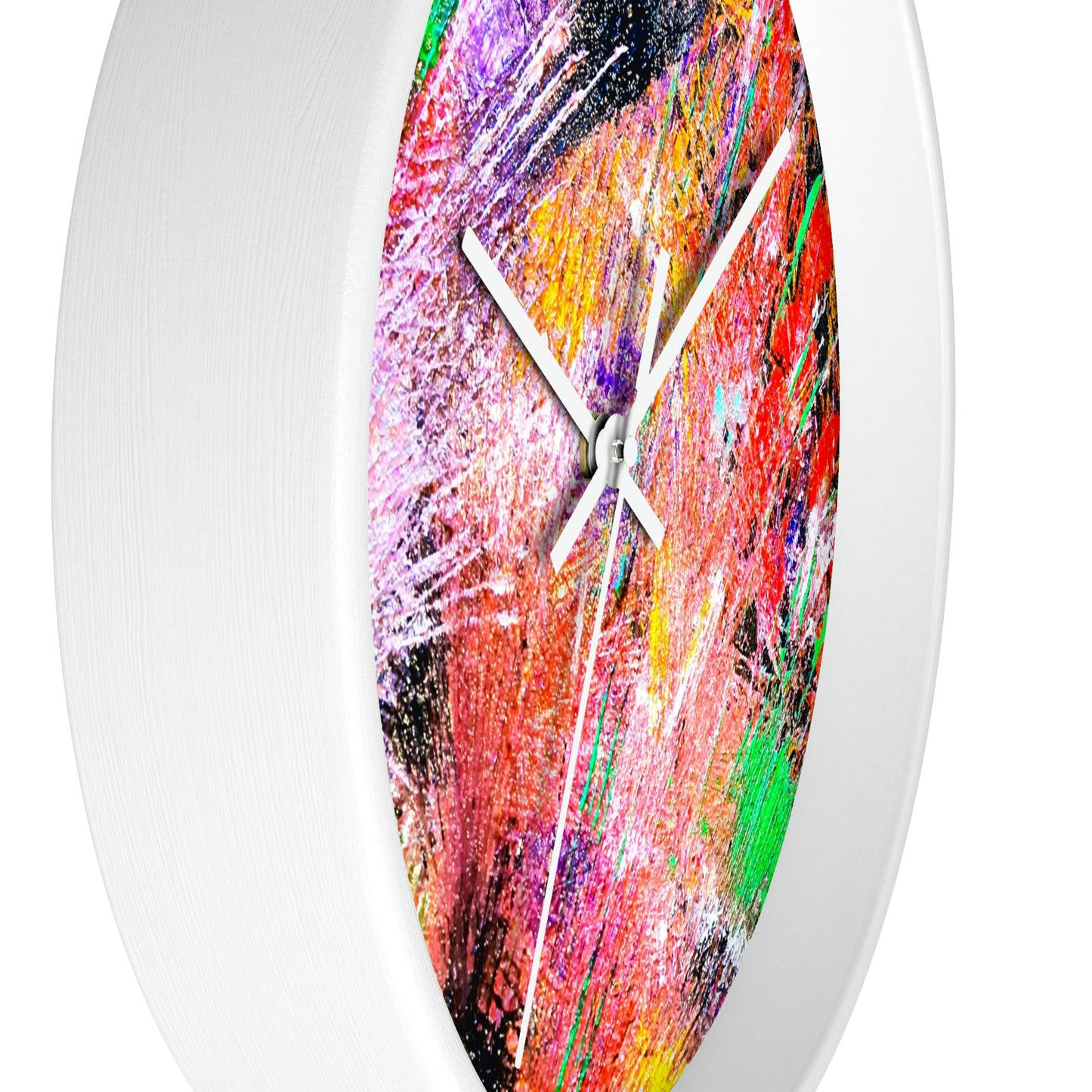 Fireworks Design Wall Clock