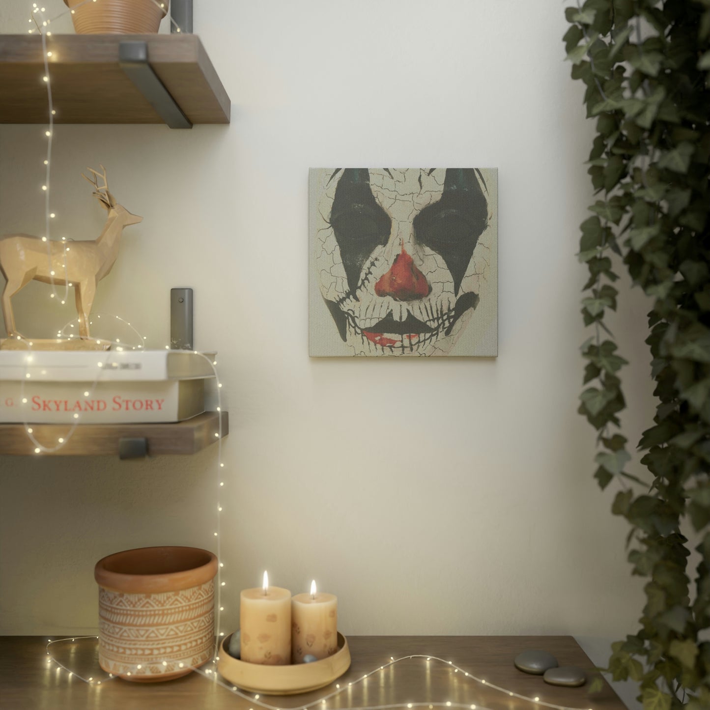 Fear Fades on Canvas Photo Tile