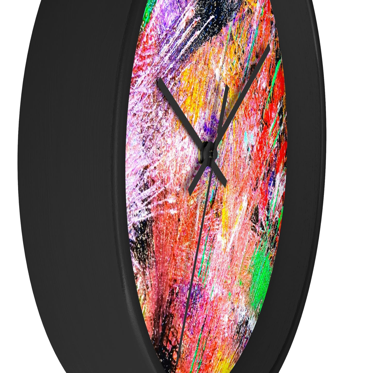 Fireworks Design Wall Clock