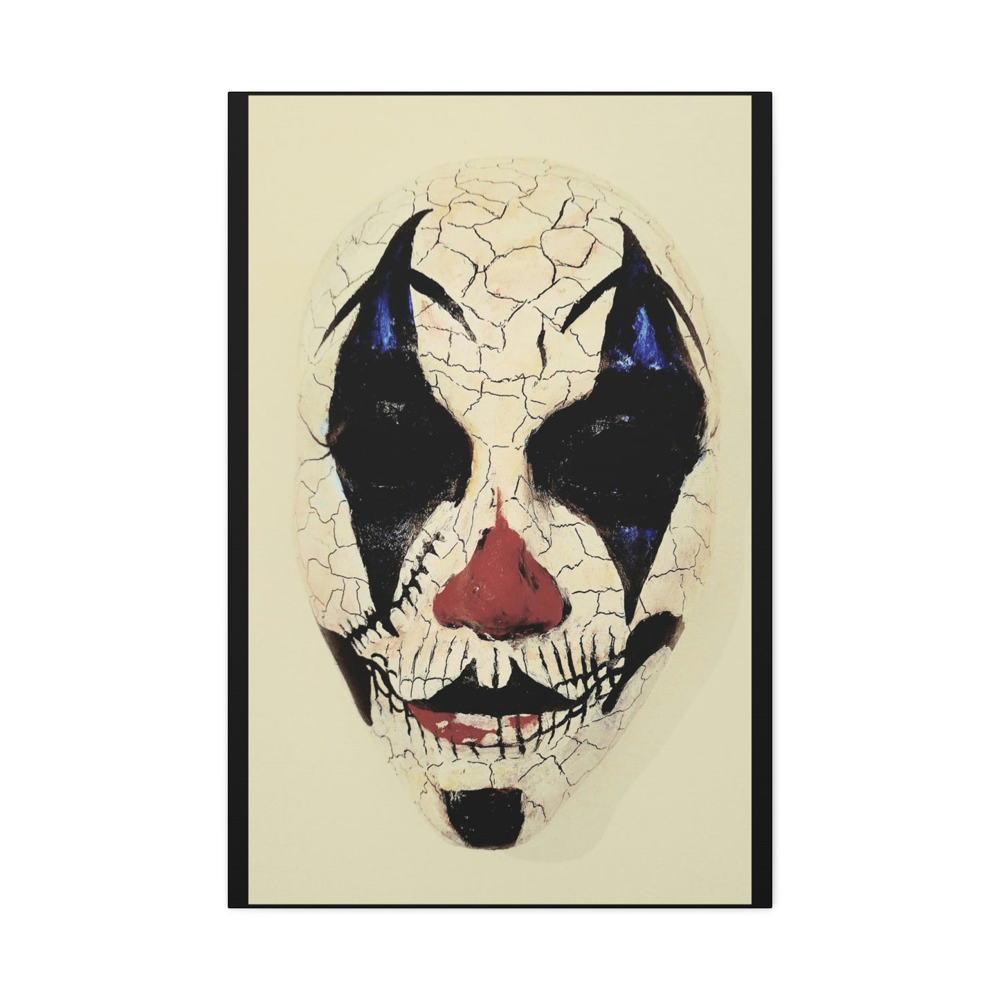 Fear on Satin Canvas, Stretched