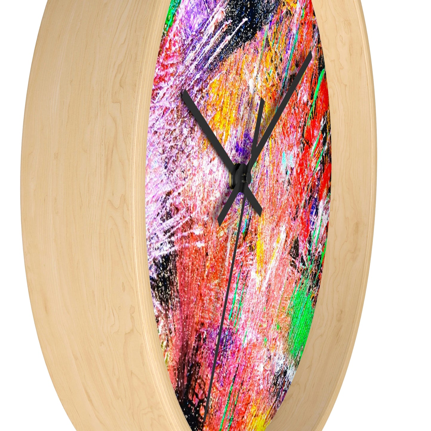 Fireworks Design Wall Clock