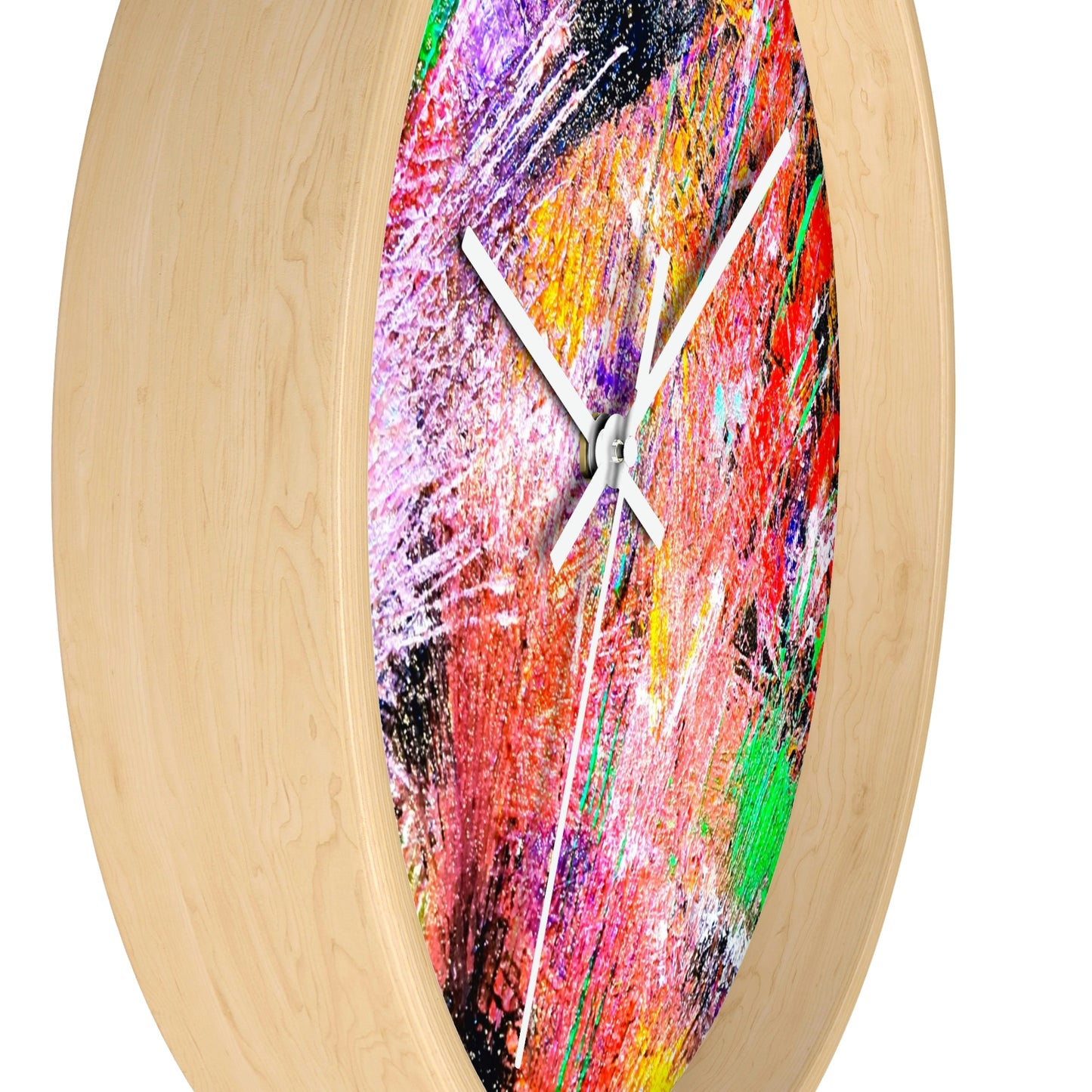 Fireworks Design Wall Clock