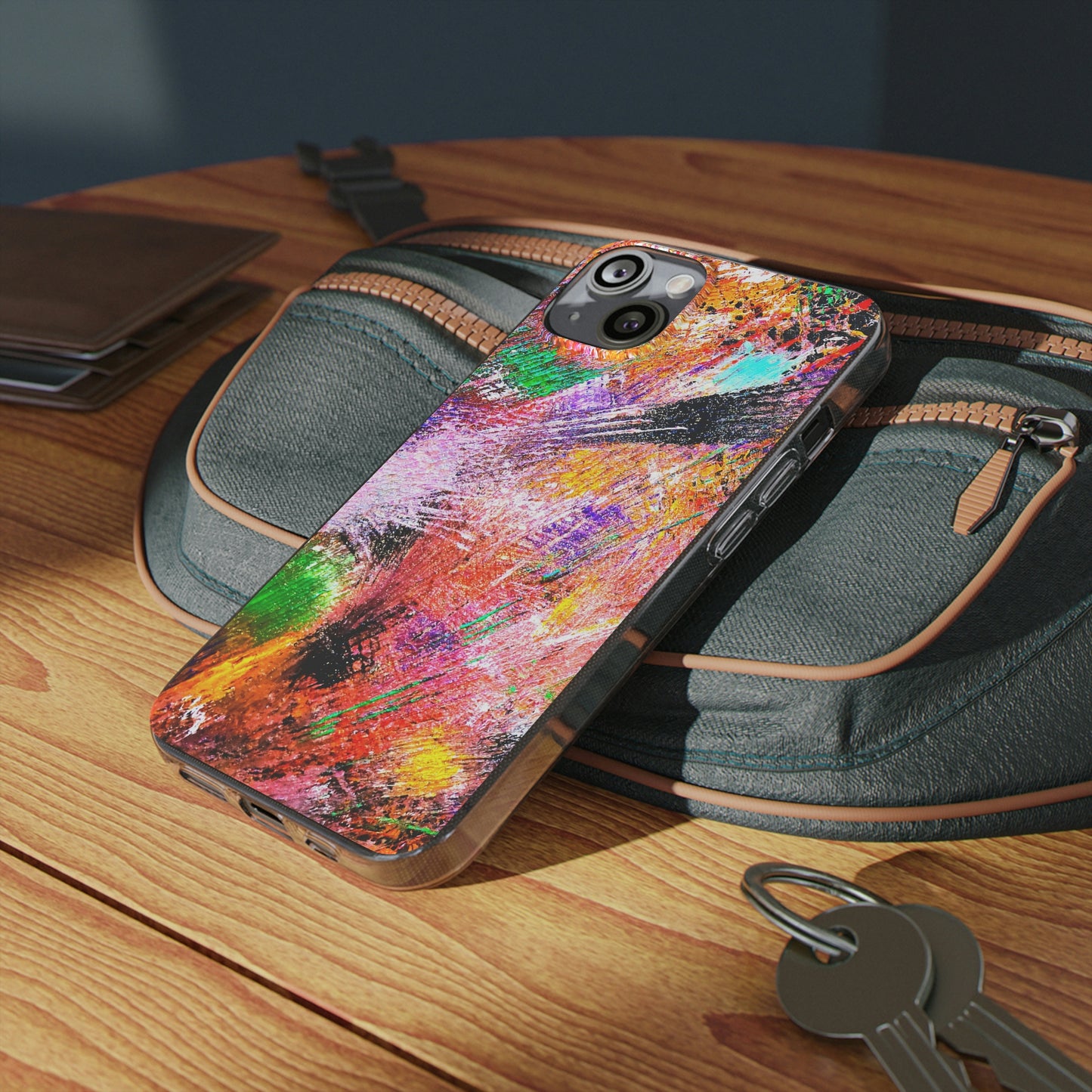 Fireworks Clear Silicone Phone Case