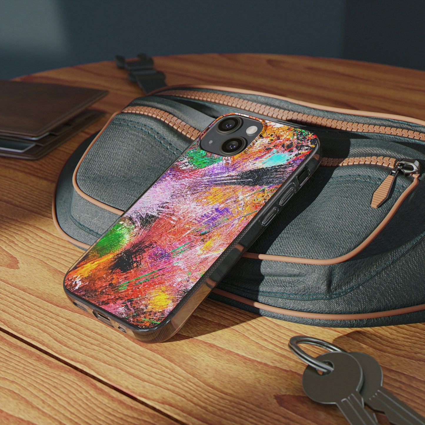Fireworks Clear Silicone Phone Case