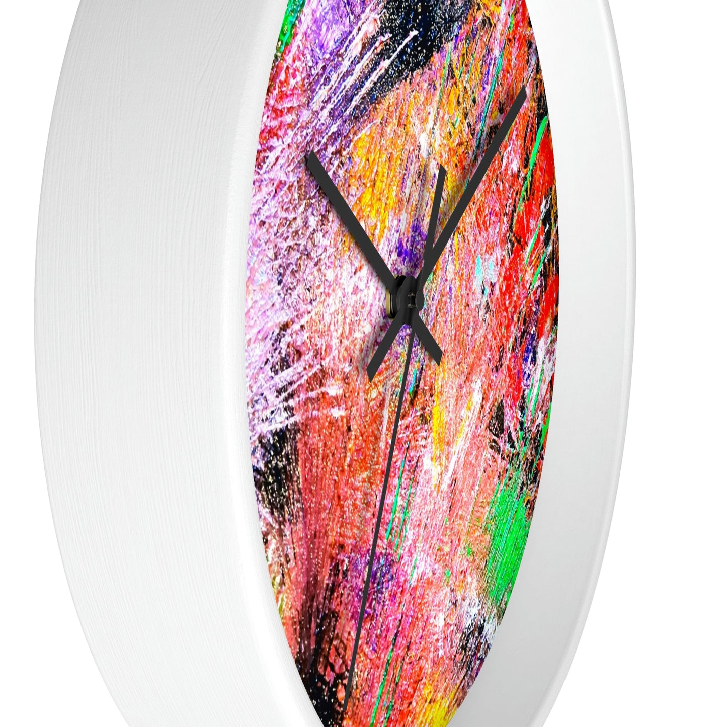 Fireworks Design Wall Clock