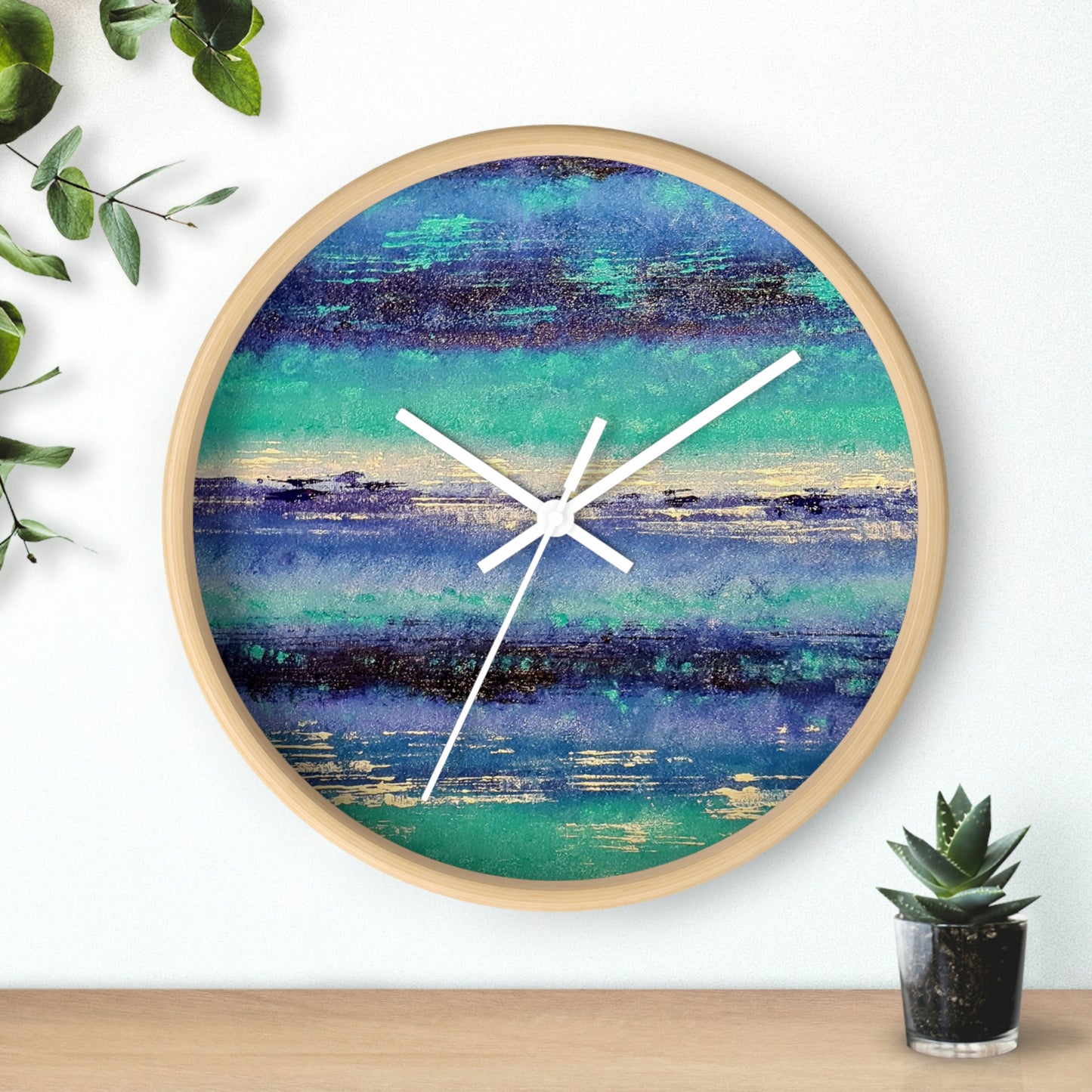 Simply Blue Wall Clock