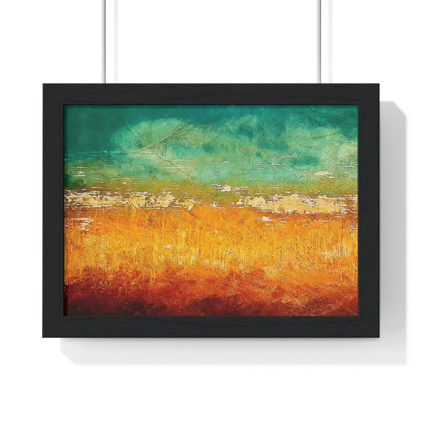 Cornfield Premium Framed Horizontal Poster