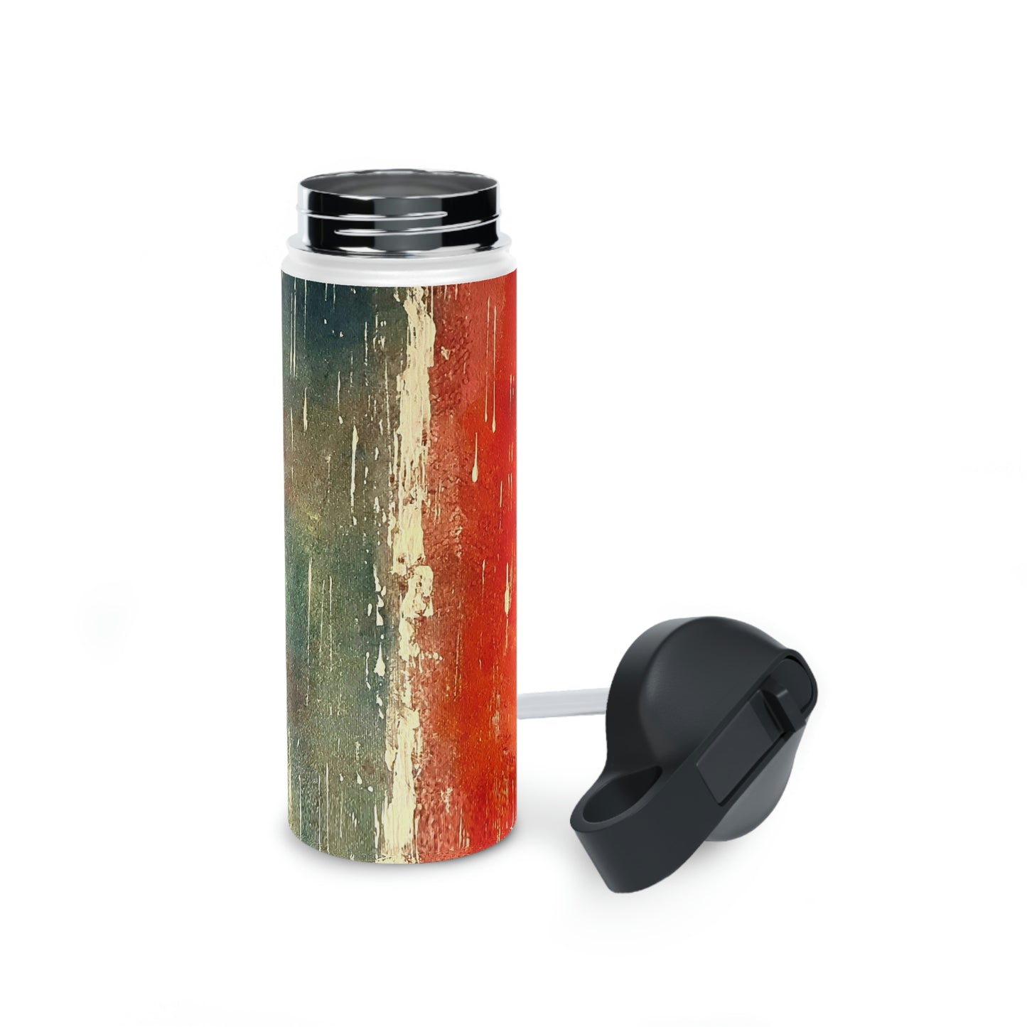 Beach Stainless Steel Water Bottle, Standard Lid