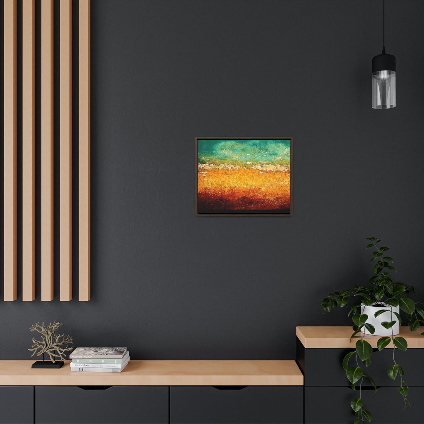 Cornfield Gallery Canvas Wraps, Horizontal Frame