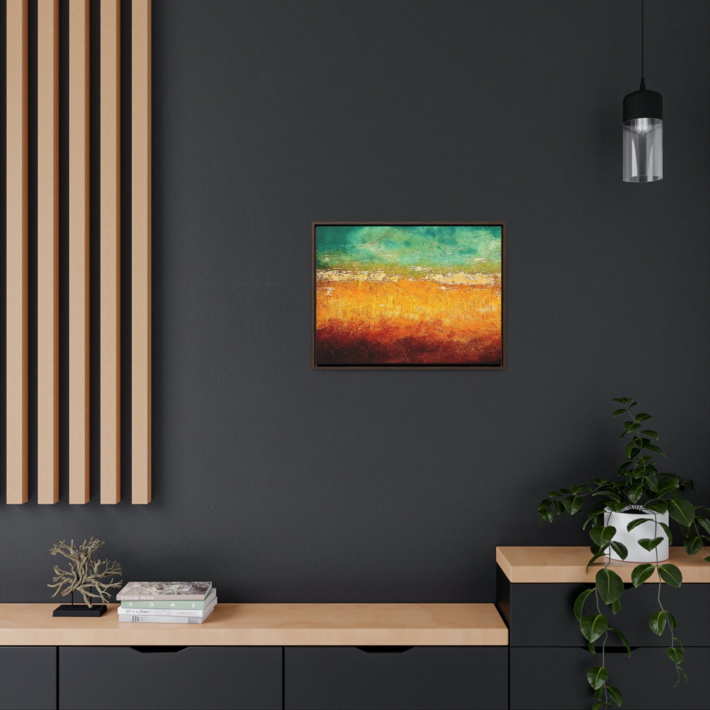 Cornfield Gallery Canvas Wraps, Horizontal Frame