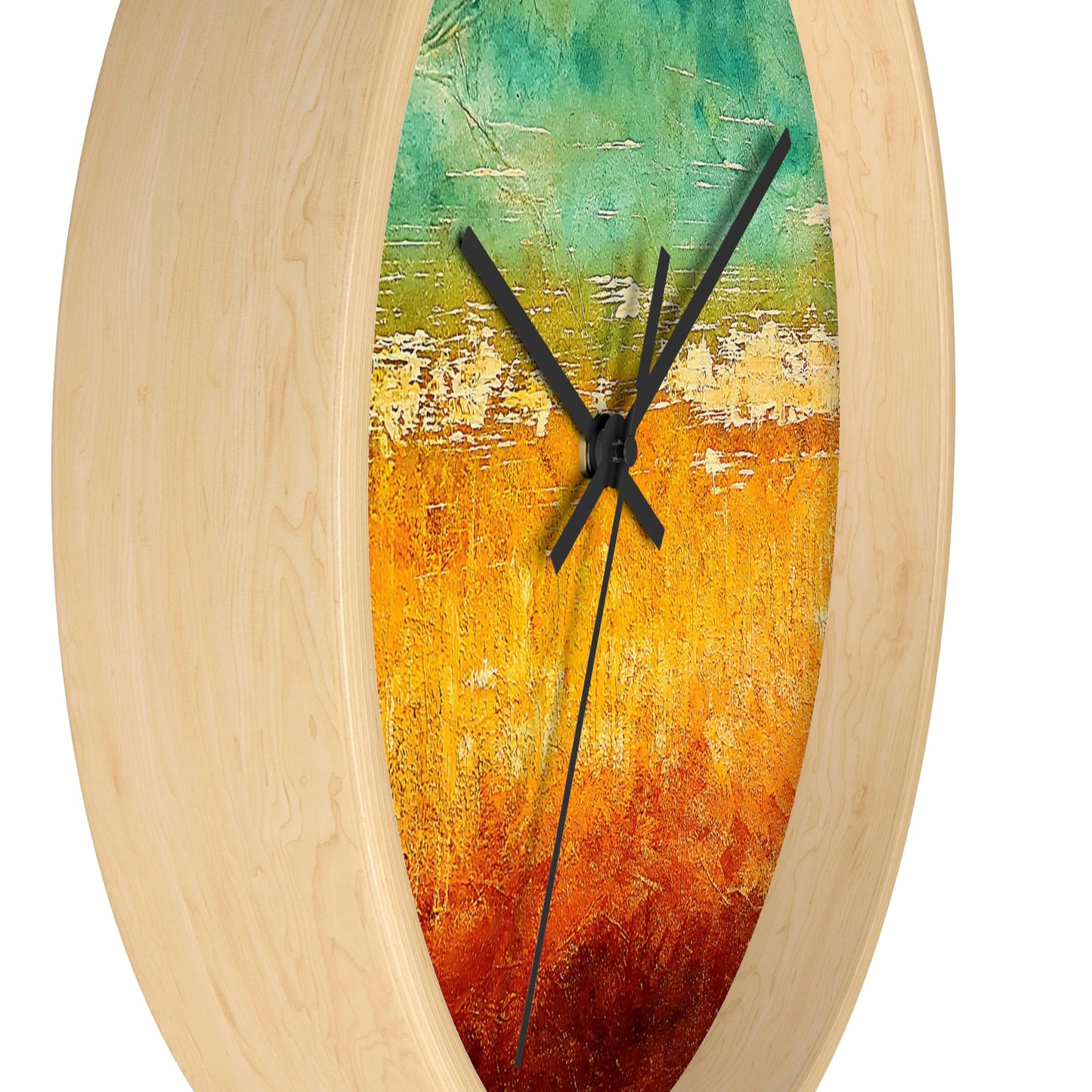 Cornfield Design Wall Clock