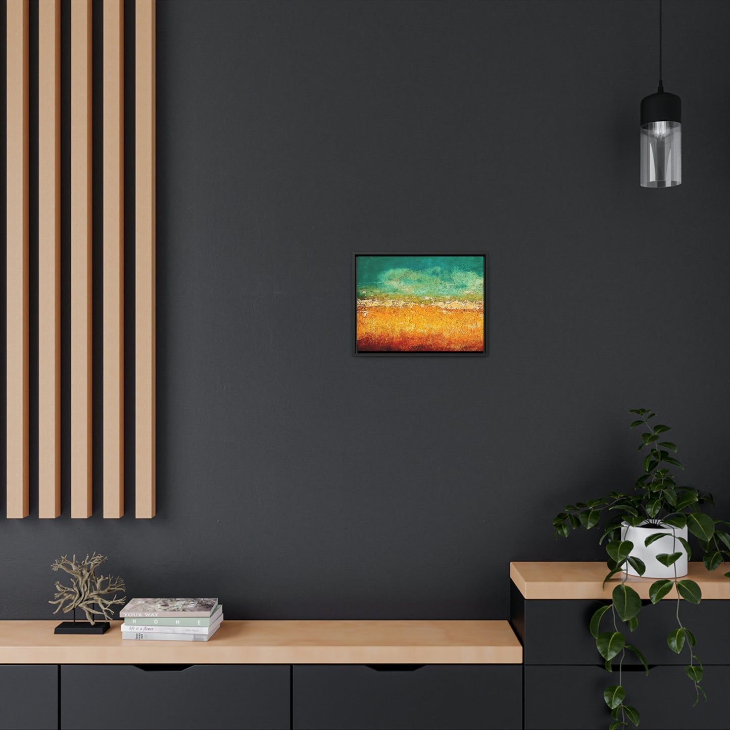 Cornfield Gallery Canvas Wraps, Horizontal Frame