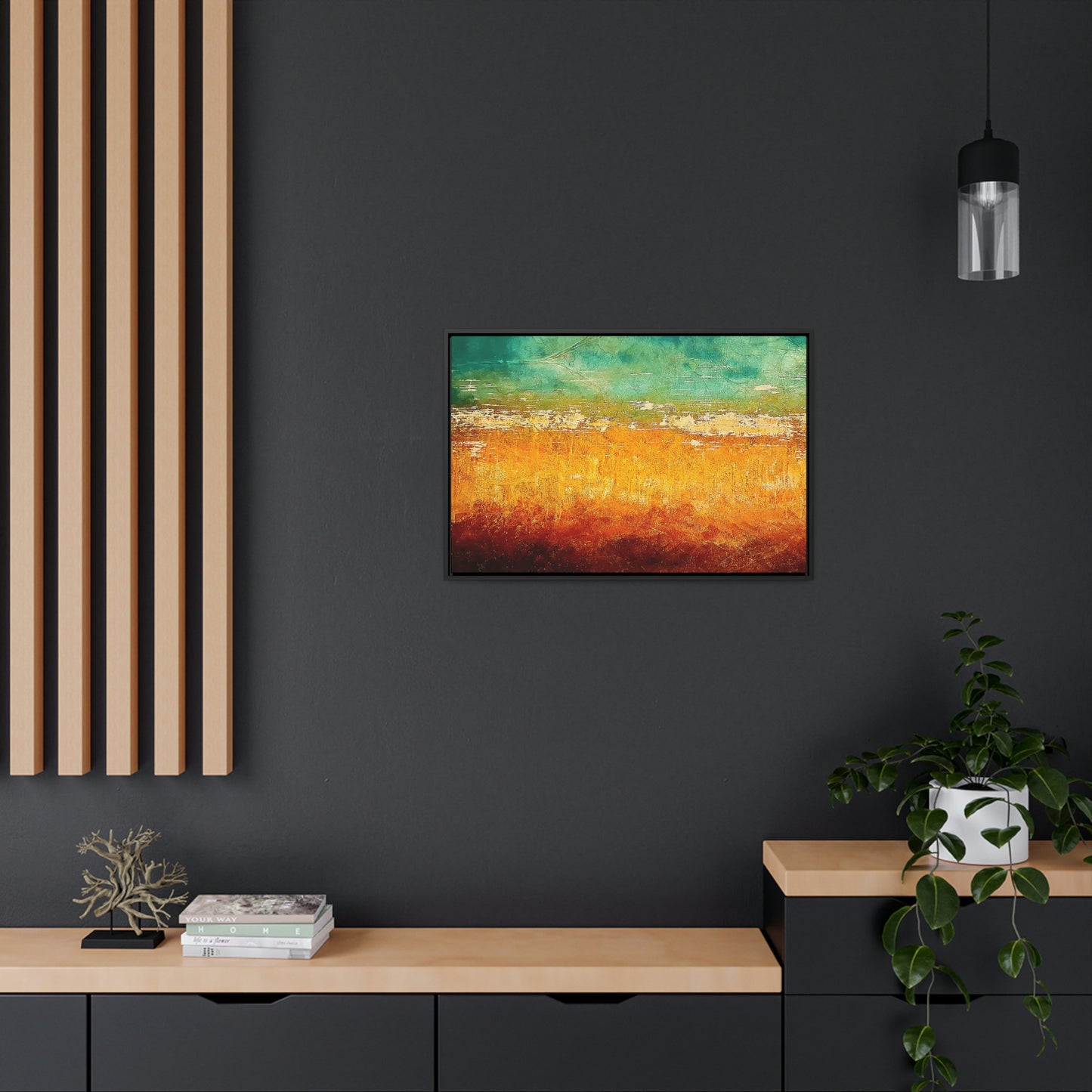 Cornfield Gallery Canvas Wraps, Horizontal Frame