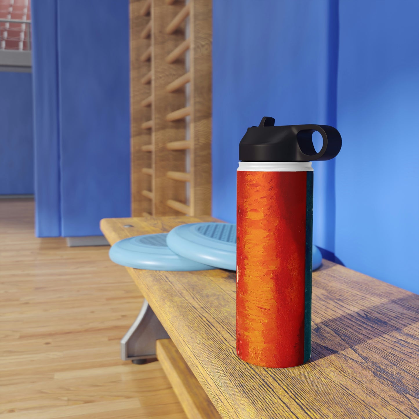 Beach Stainless Steel Water Bottle, Standard Lid