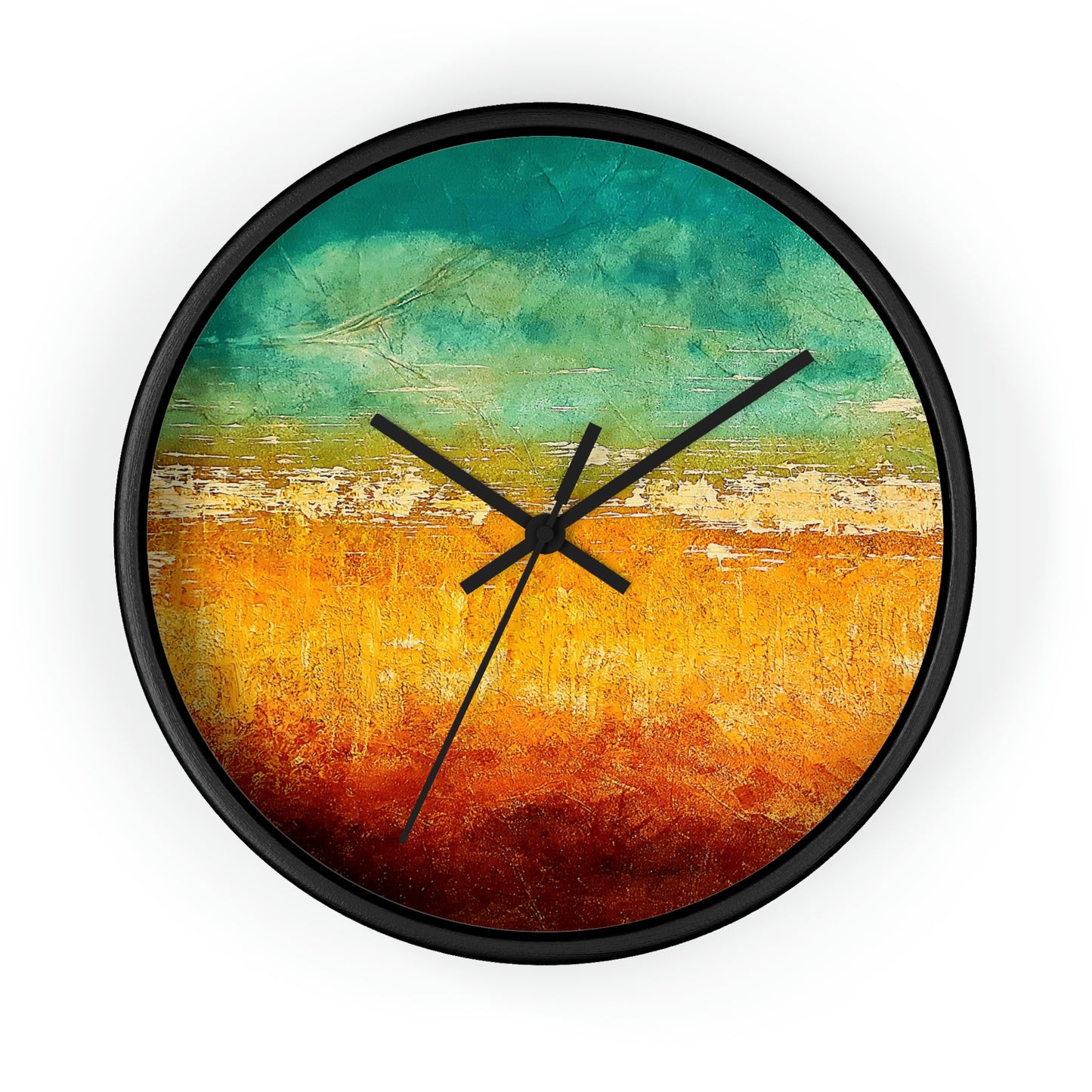 Cornfield Design Wall Clock