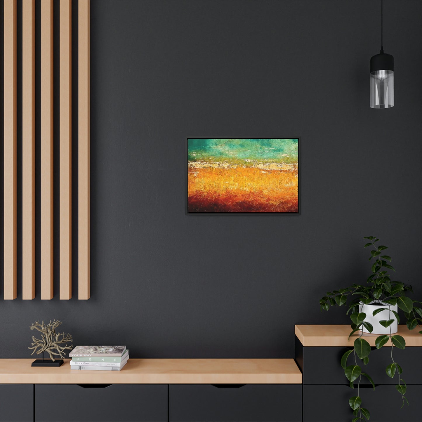 Cornfield Gallery Canvas Wraps, Horizontal Frame