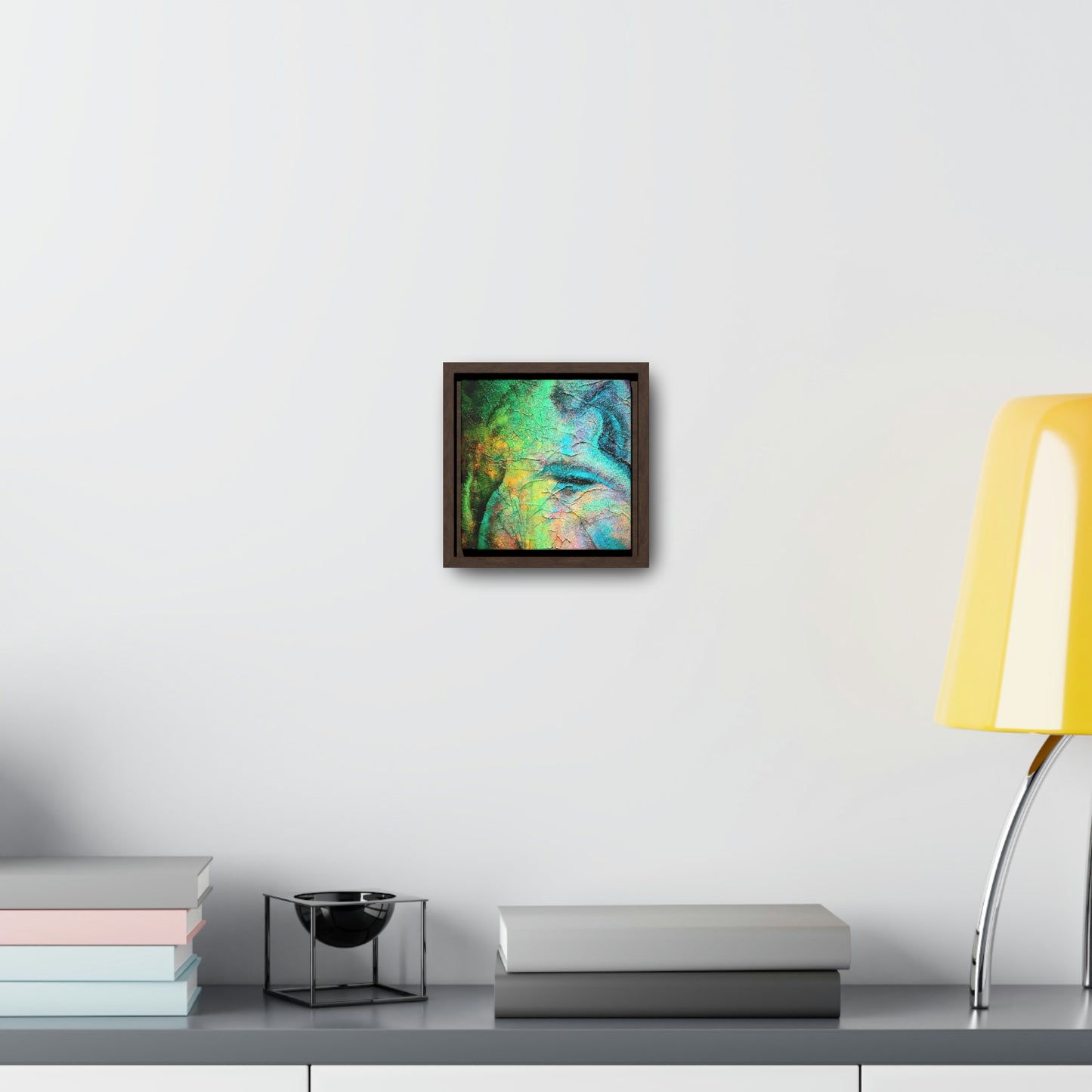 Northern Lights Gallery Canvas Wraps, Square Frame