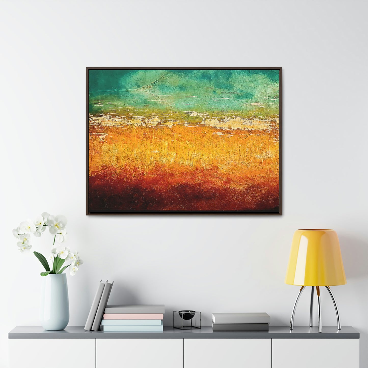 Cornfield Gallery Canvas Wraps, Horizontal Frame