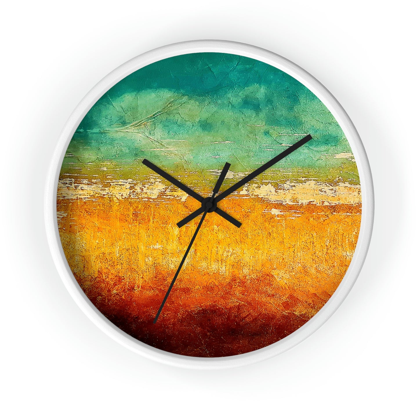 Cornfield Design Wall Clock