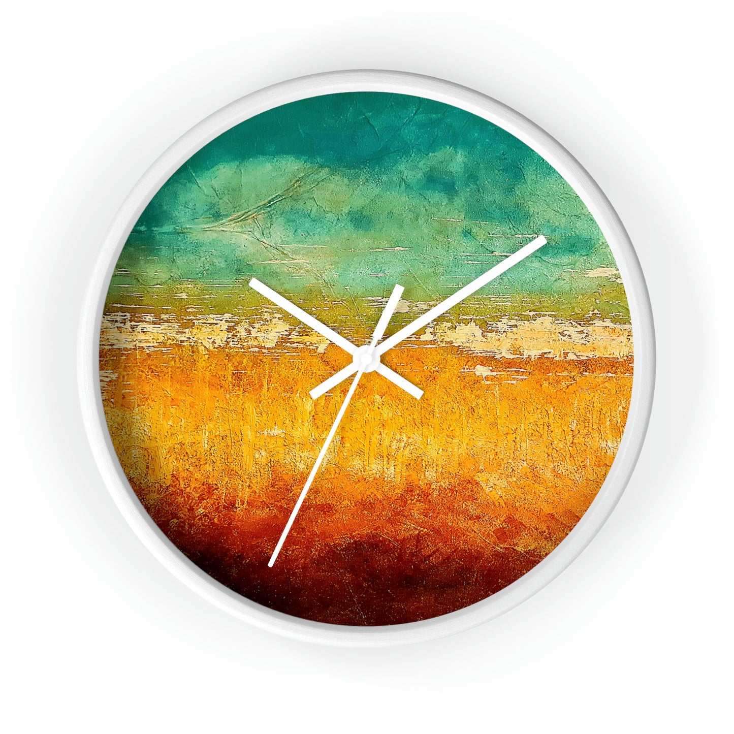 Cornfield Design Wall Clock