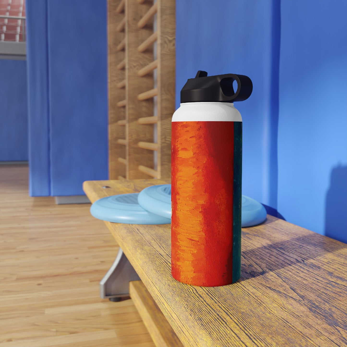 Beach Stainless Steel Water Bottle, Standard Lid