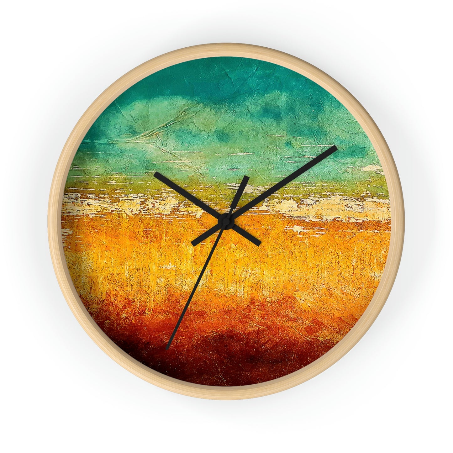 Cornfield Design Wall Clock