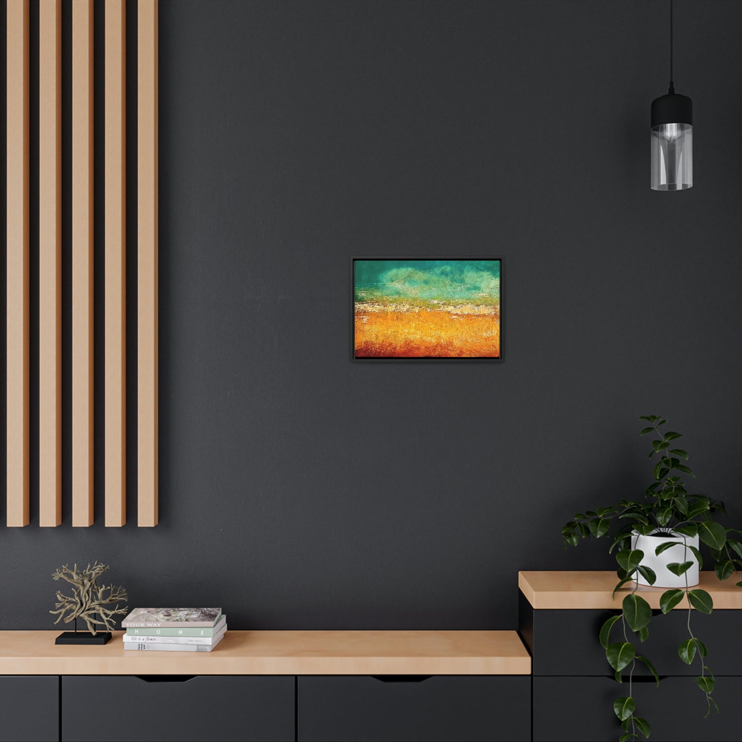 Cornfield Gallery Canvas Wraps, Horizontal Frame