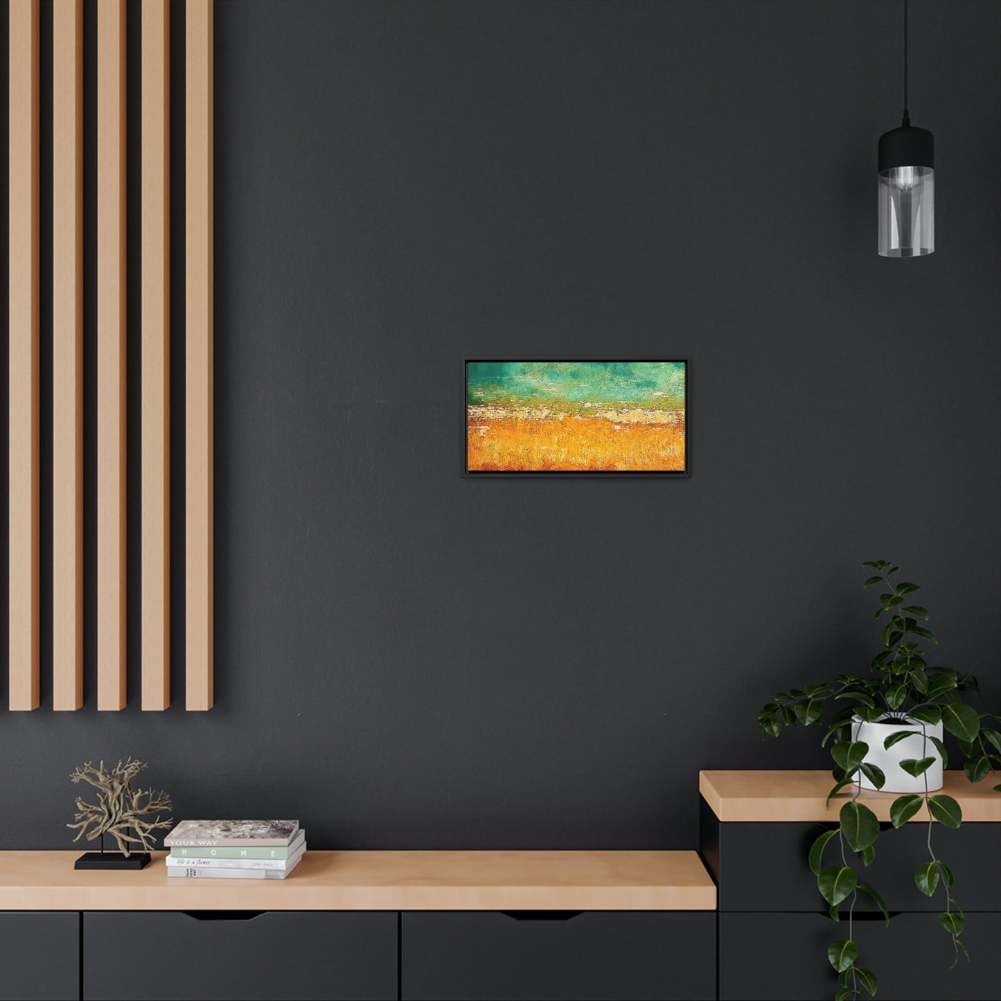 Cornfield Gallery Canvas Wraps, Horizontal Frame