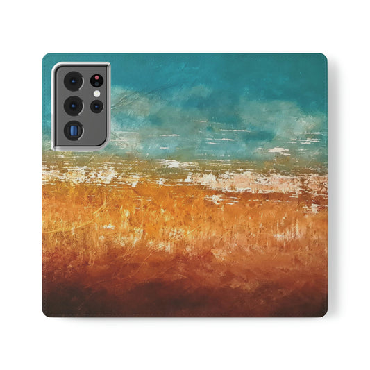 Cornfield Blue Flip Cases