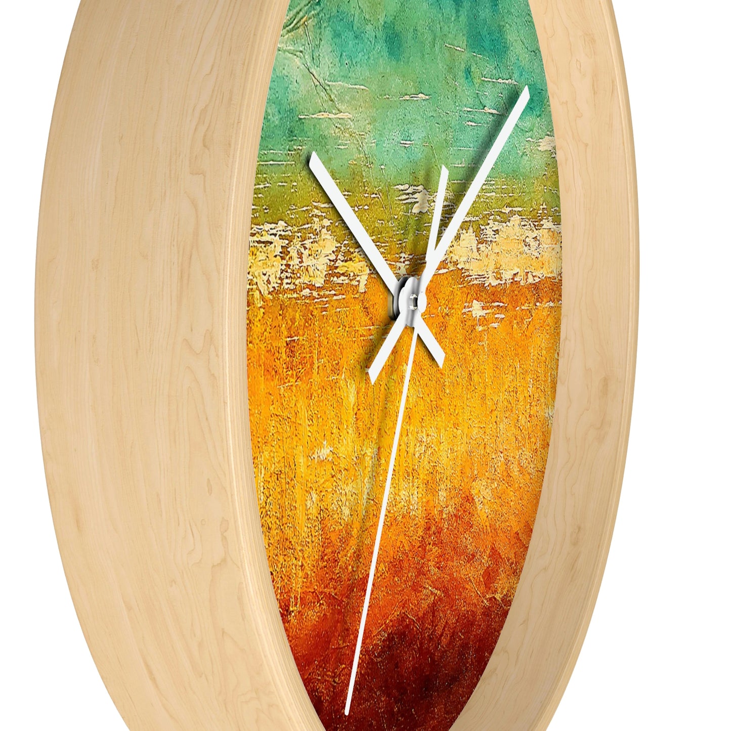 Cornfield Design Wall Clock