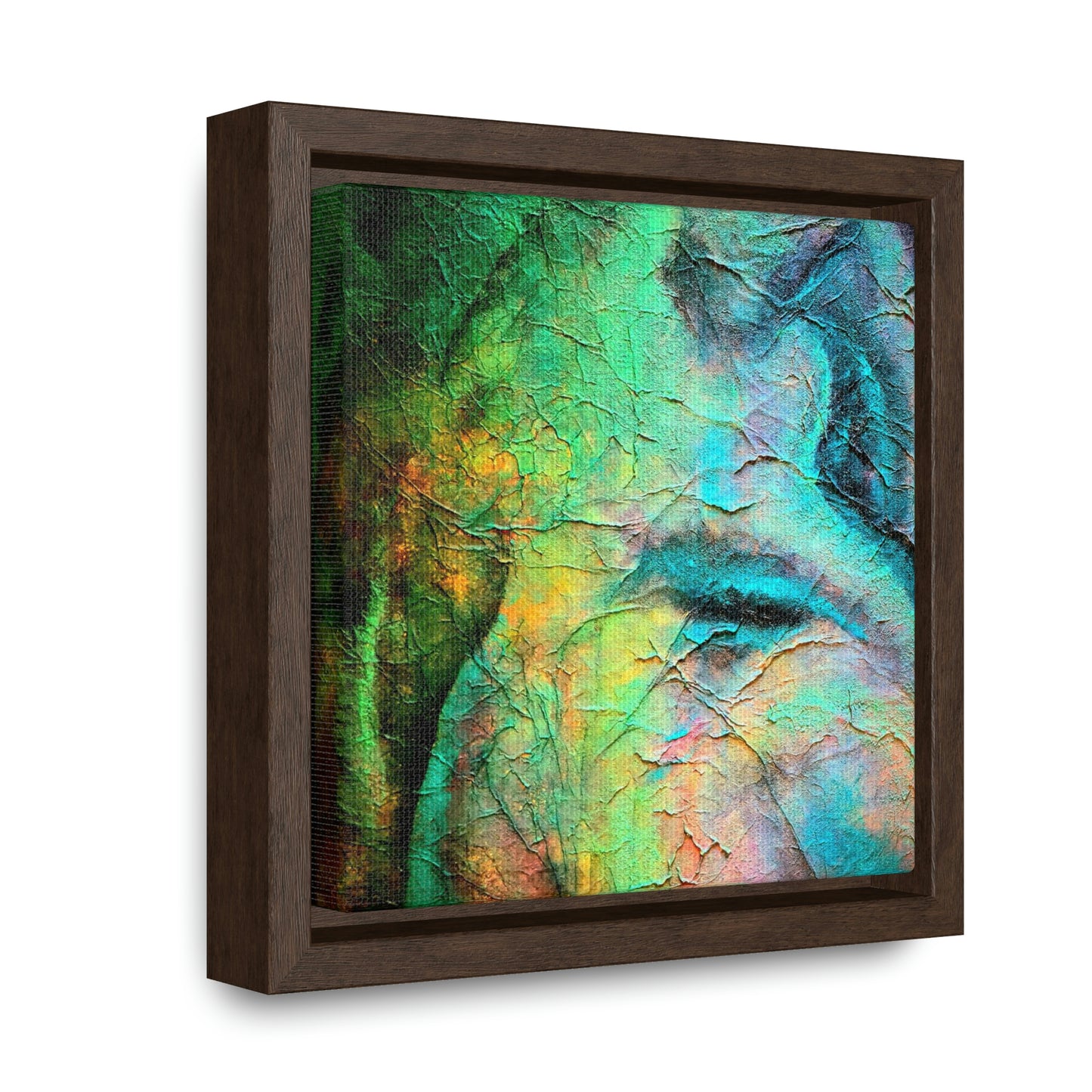 Northern Lights Gallery Canvas Wraps, Square Frame