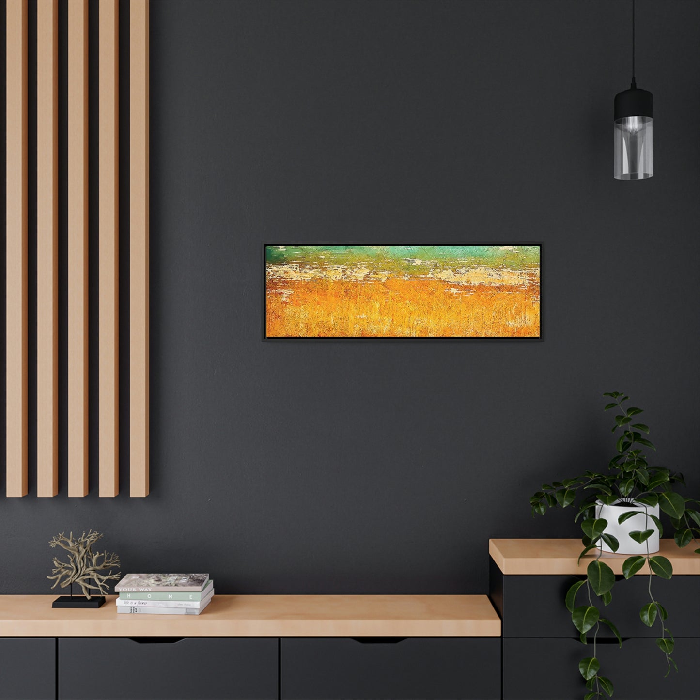 Cornfield Gallery Canvas Wraps, Horizontal Frame