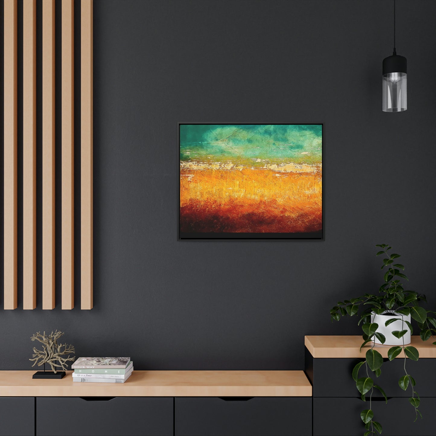 Cornfield Gallery Canvas Wraps, Horizontal Frame