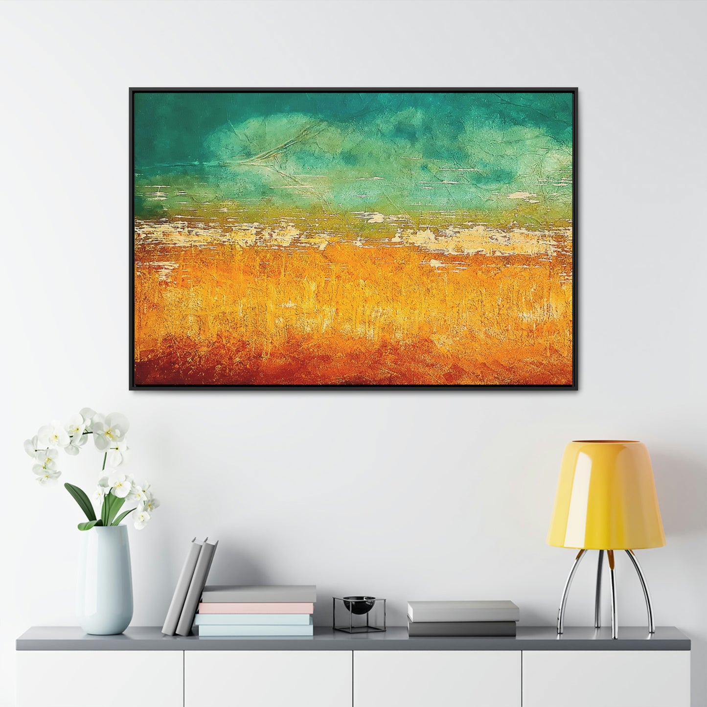 Cornfield Gallery Canvas Wraps, Horizontal Frame