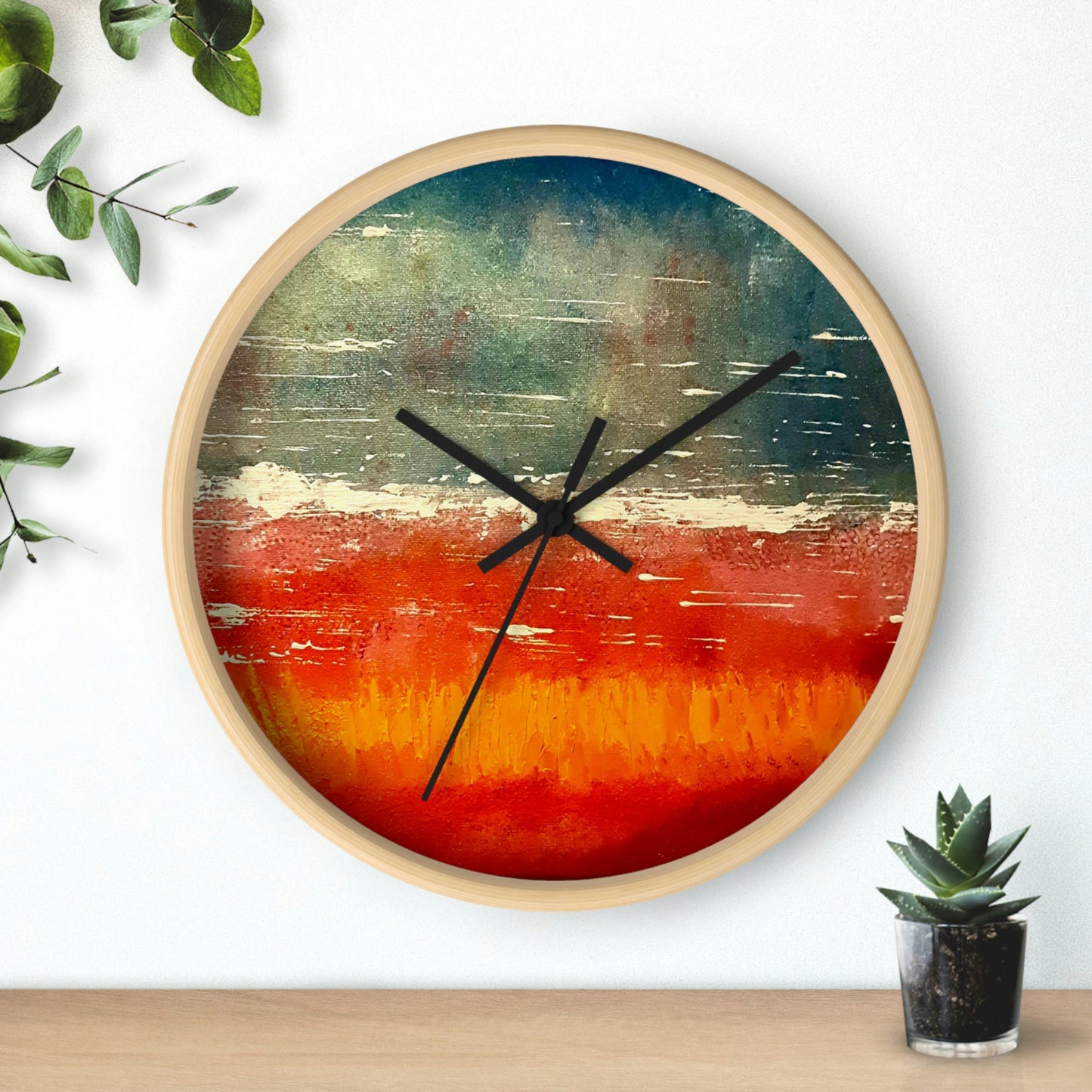 Beach Design Wall Clock